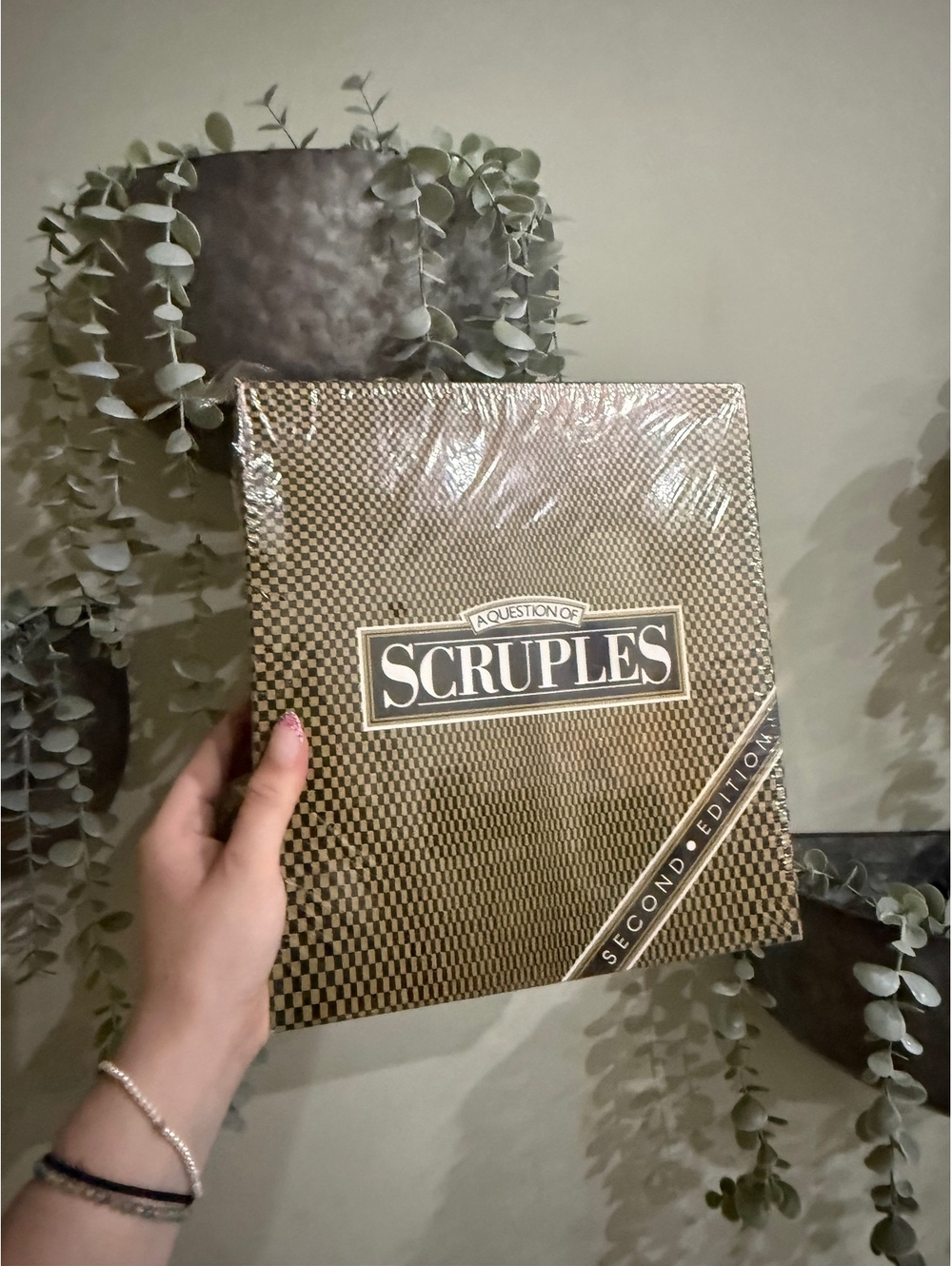 Scruples second edition 1987 game vintage Milton Bradley